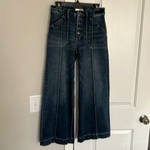 Kit from the Kloth Meg High Rise, Wide Leg